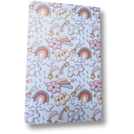 Doodle Rainbow Notebook Back Doodle Rainbow Notebook Back
