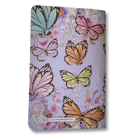 Wild Butterfly Notebook - back Wild Butterfly Notebook - back